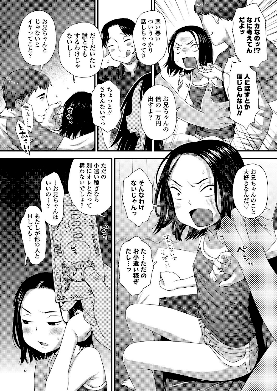 妹のマ●コの使い方【くどうひさし】無料エロ画像4